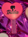 Dark Pink Barbie Mirror