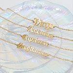 Gold Zodiac Sign Bracelets