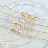 Gold Zodiac Sign Bracelets